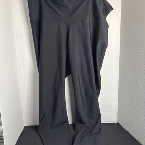 Old Navy Active Black Powersoft Leggings Go-Dry Workout Pants Women's Size XXL